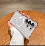Crystal Clear MagSafe Wireless Charging Hard PC Case – Samsung - Image 2