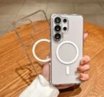 Crystal Clear MagSafe Wireless Charging Hard PC Case – Samsung - Image 8